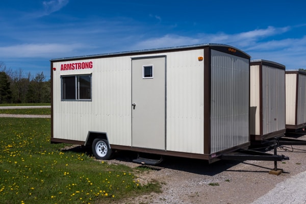 16 foot by 8 foot Construction Office Trailer